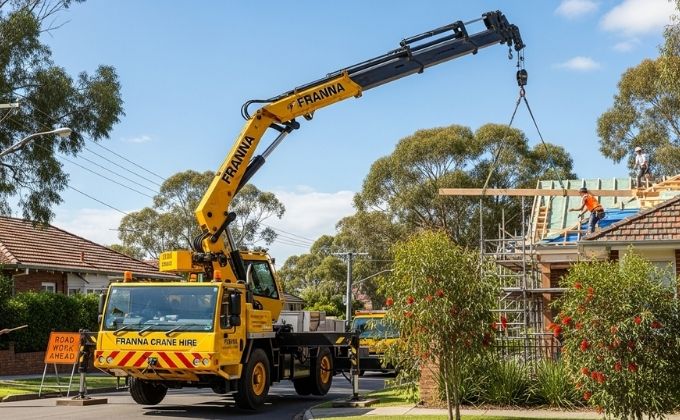 Modern Fleet for City Crane Hire Northern Sydney