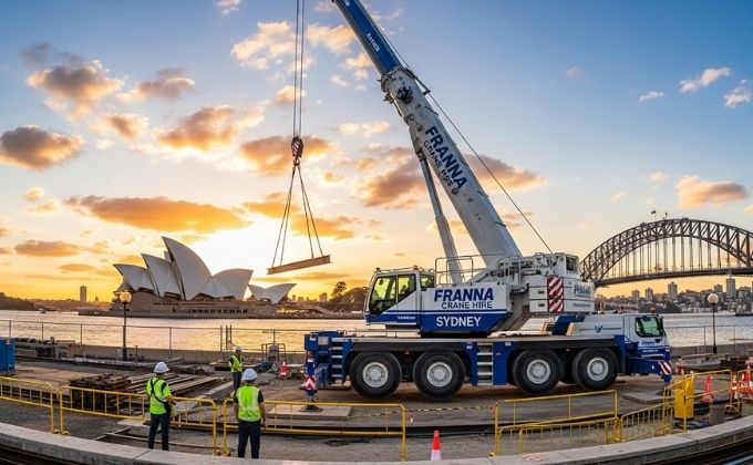 Enhancing Site Safety Through Luffing Crane Hire Services